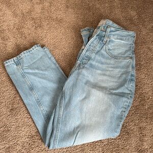 Everlane Light Wash Straight Leg Jeans